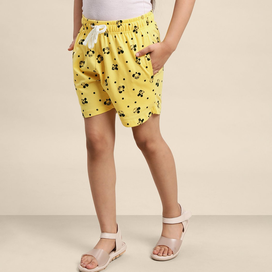 KIDSVILLE Mickey & Friends Printed Shorts