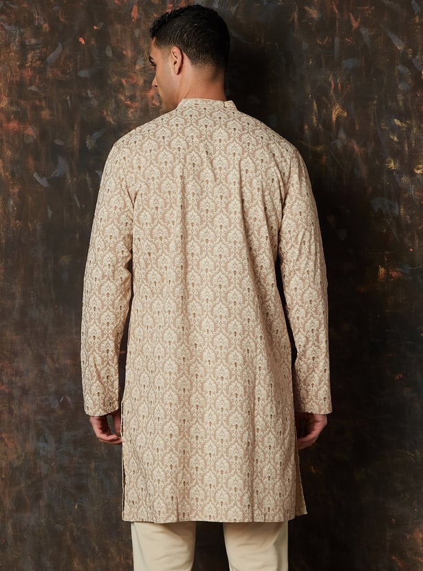 MELANGE Printed Straight Kurta