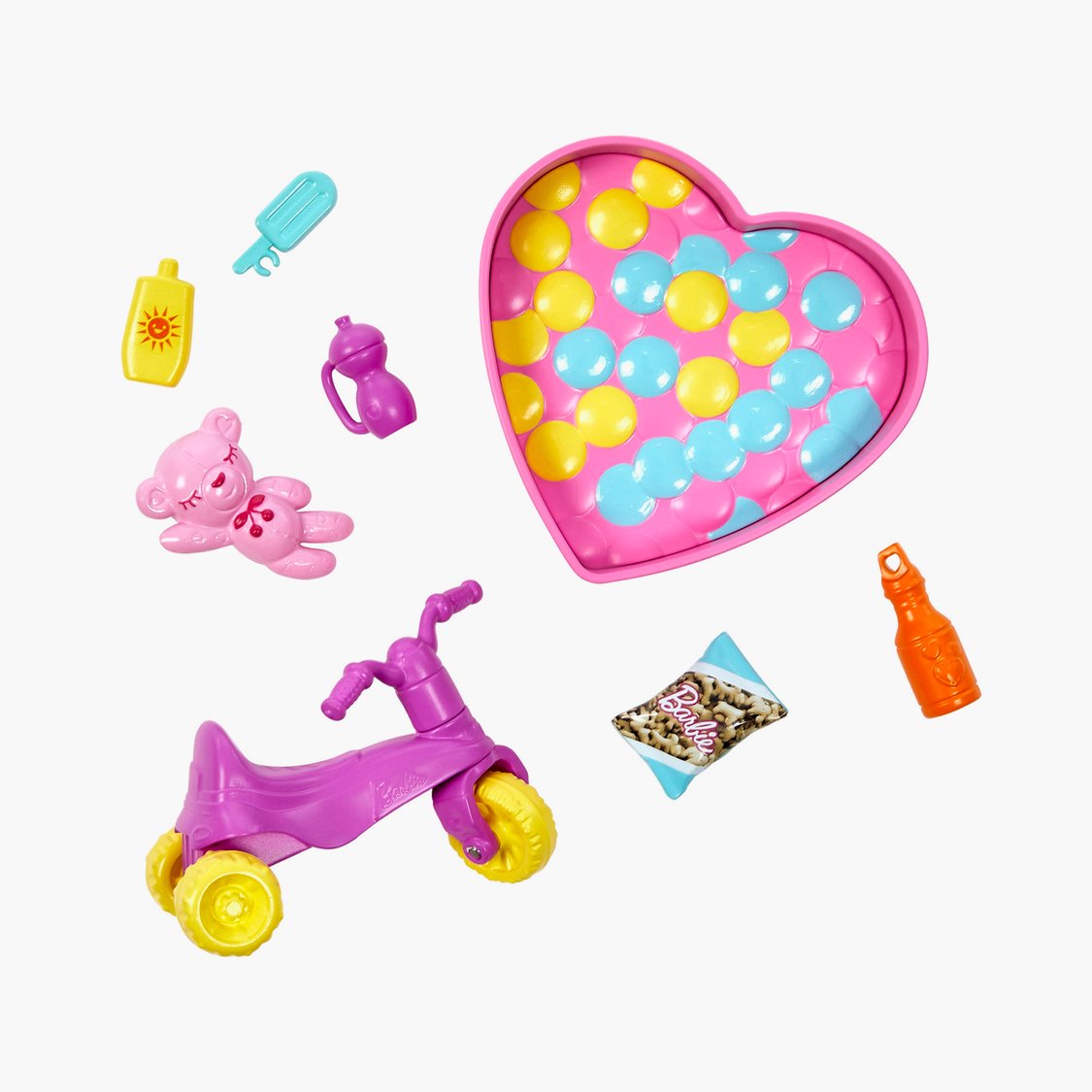 Mattel Barbie Babysitter Bounce House Playset