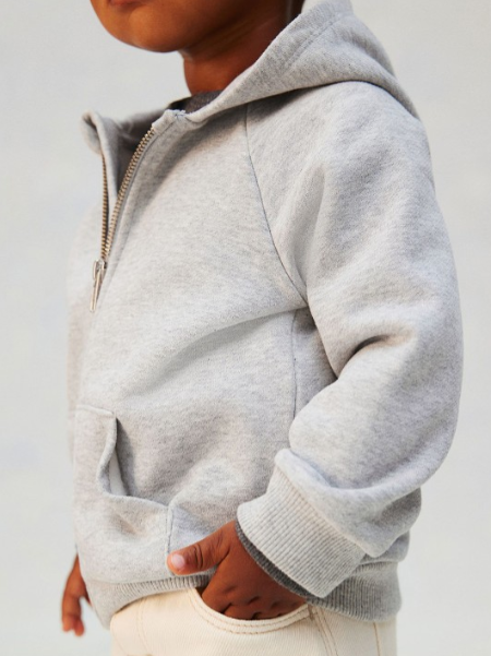 H&M Infant Boys Pure Cotton Zip-Through Hoodie