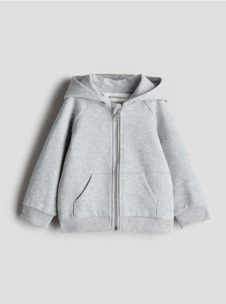 H&M Infant Boys Pure Cotton Zip-Through Hoodie