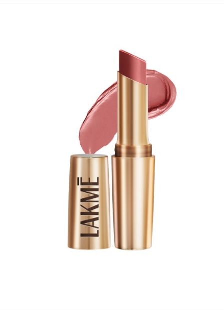 Lakme 9to5 Powerplay Priming Matte Lipstick 3.6g - Lasts 16hrs - Blushing Nude