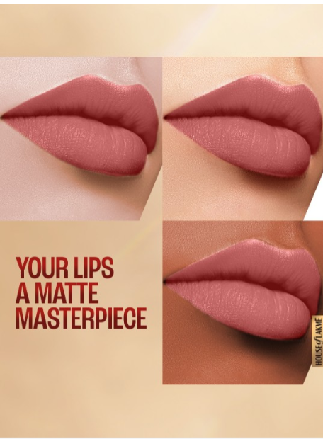 Lakme 9to5 Powerplay Priming Matte Lipstick 3.6g - Lasts 16hrs - Blushing Nude