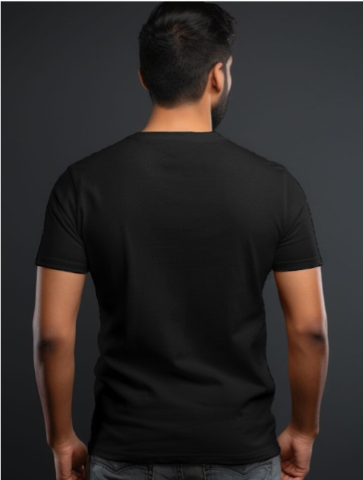 Unisex Round Neck Pure Cotton T-shirt