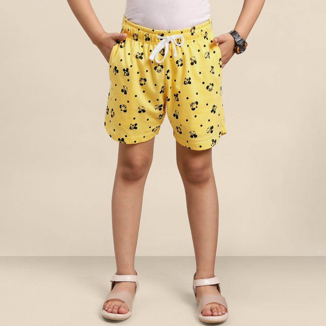KIDSVILLE Mickey & Friends Printed Shorts