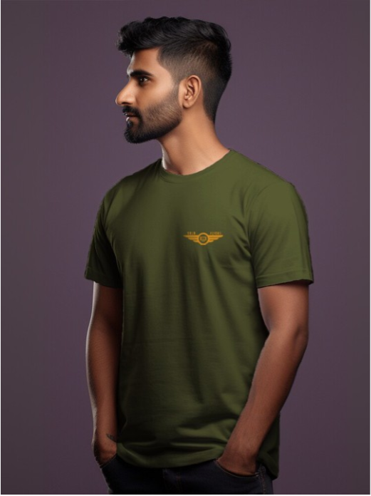 Unisex Round Neck Pure Cotton T-shirt