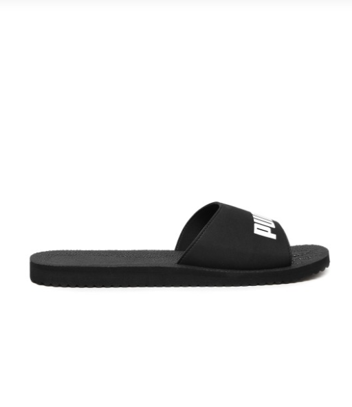 PUMA Black Purecat Flip-Flops
